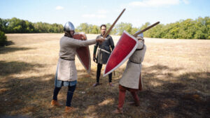 Photo tournoi médiéval Studio Gâchette Ponce