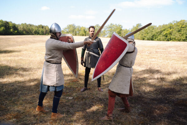 Photo tournoi médiéval Studio Gâchette Ponce